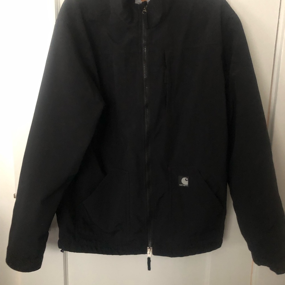 Cathartt Men’s Black Fully Limed Water Repellent/Windproof Jacket